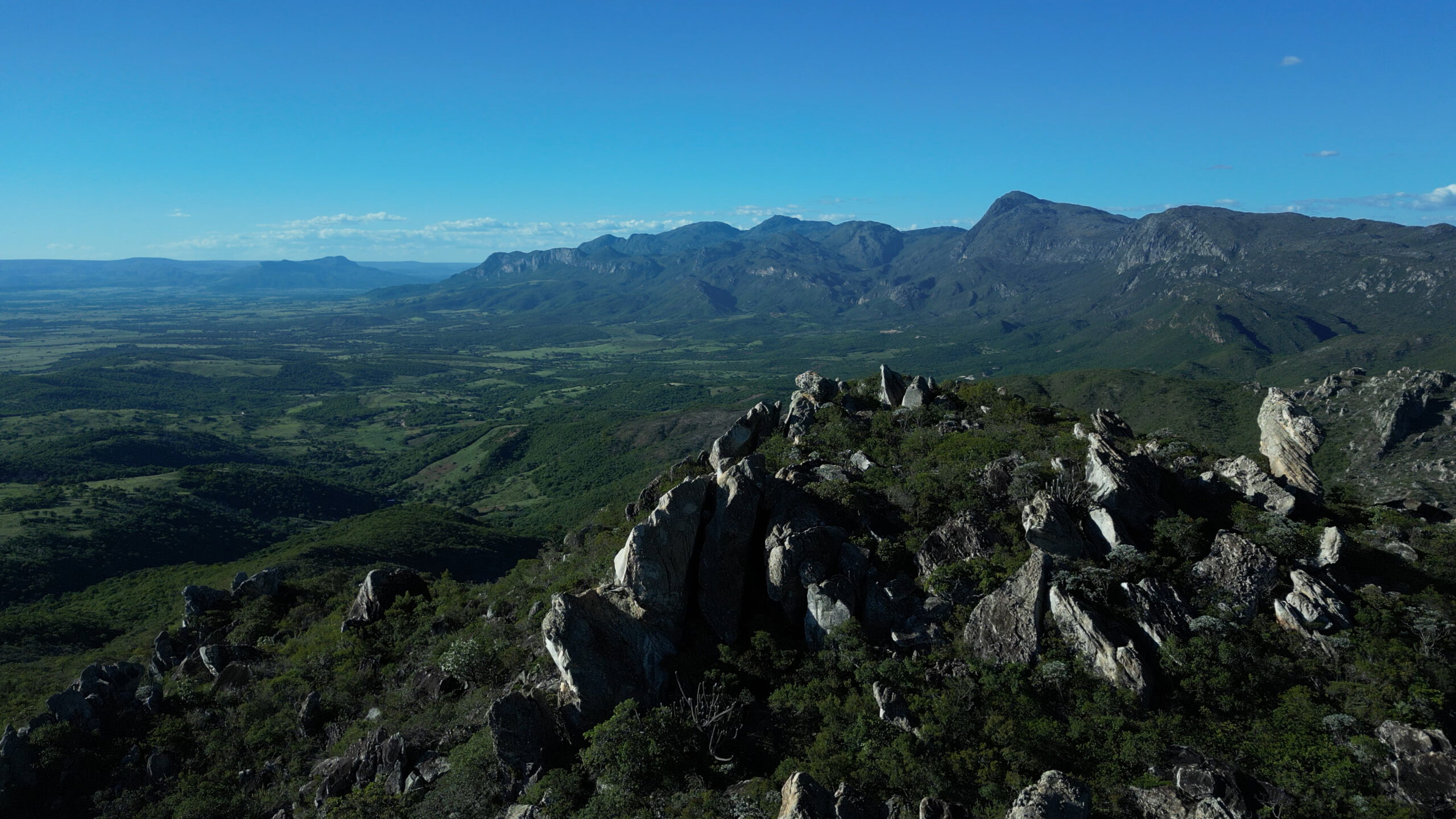 Vista panorâmica da Serra Geral, território de origem ligado à memória da Geraizêra.